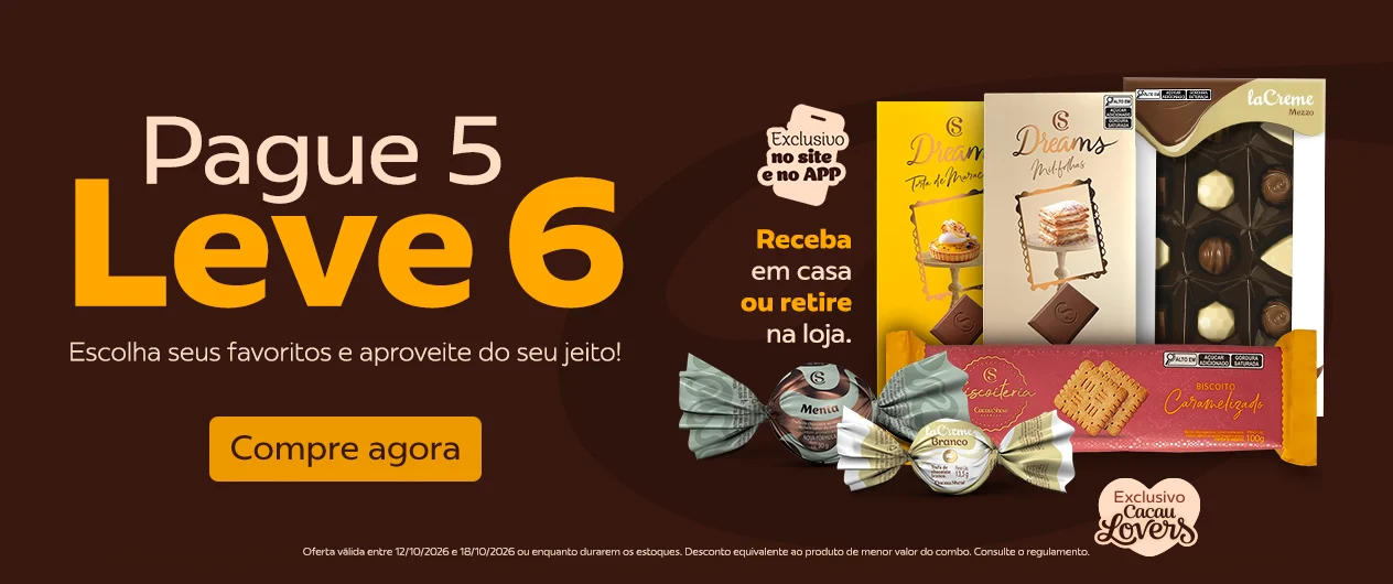 Promo Leve 6 Pague 5