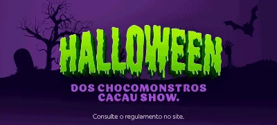 Promoção Halloween