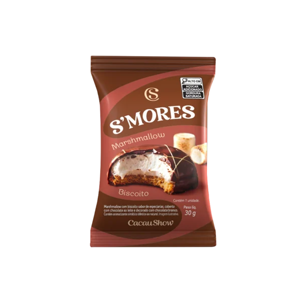 S&rsquo;mores de Marshmallow com Chocolate e Speculoos 30g
