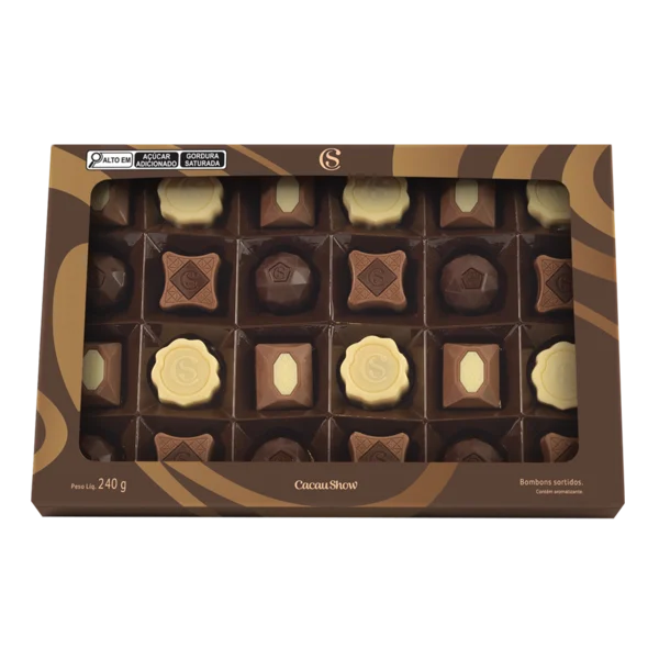Caixa de Bombons Sortidos 240g