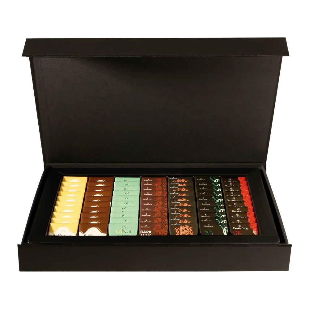 Caixa de Tabletes 7 Chocolates 350g, , large. image number 1