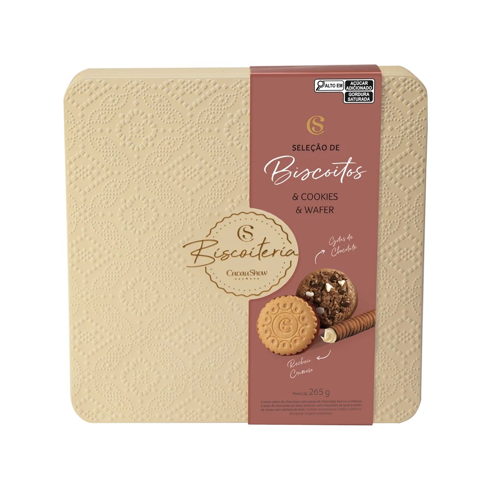 Lata de Biscoitos Tradicionais Sortidos 265g, , large. image number 0