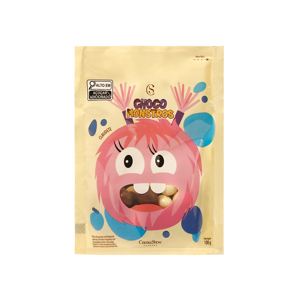 Drageado Chocomonstros 100g, , large. image number 0