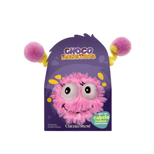 Presilha Cabelo Maluco Claudete Chocomonstros