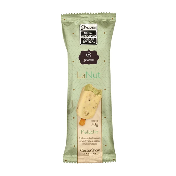Sorvete LaNut Pistache 70g