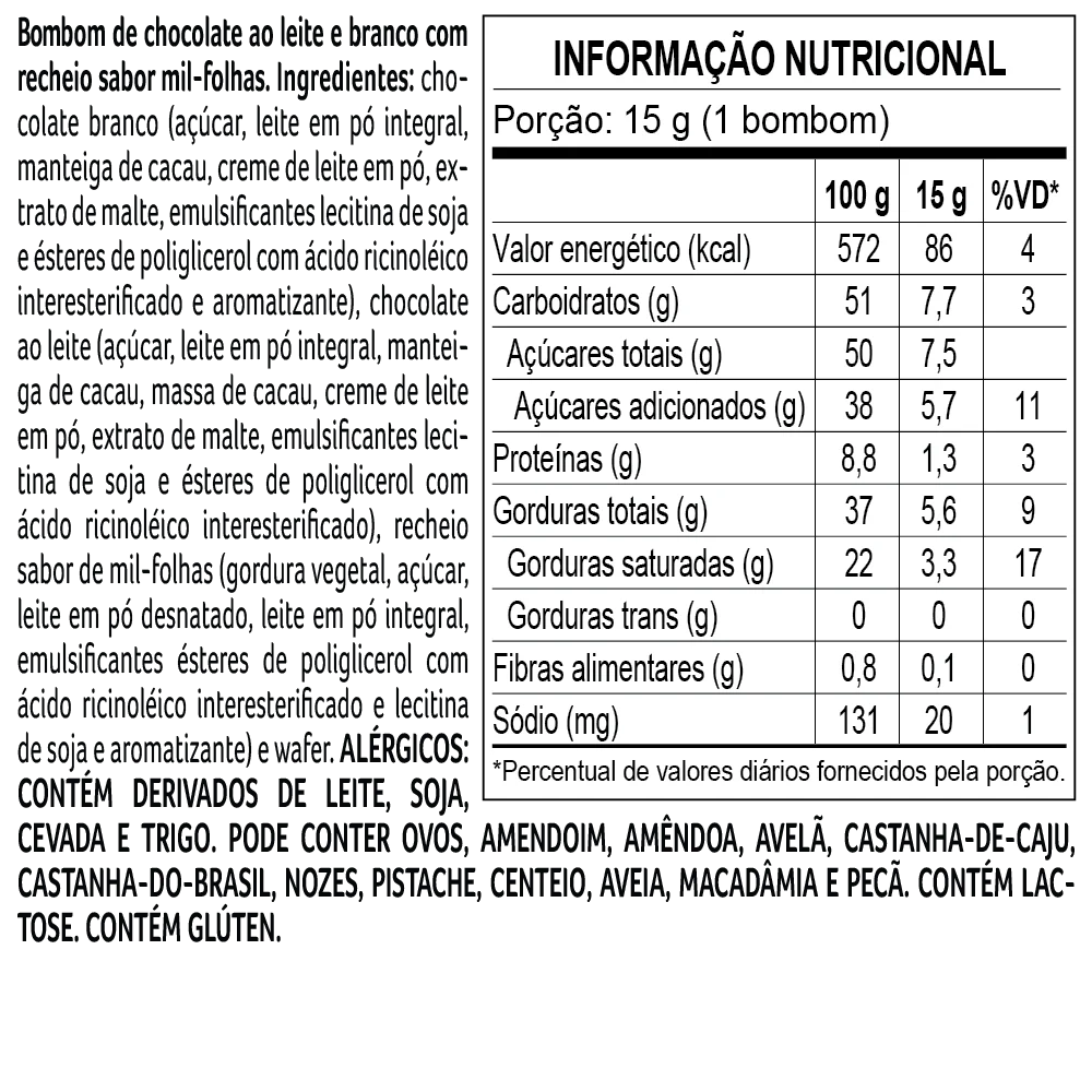 Caixa de Bombons Sortidos Cacau Show M 160g, , large. image number 3