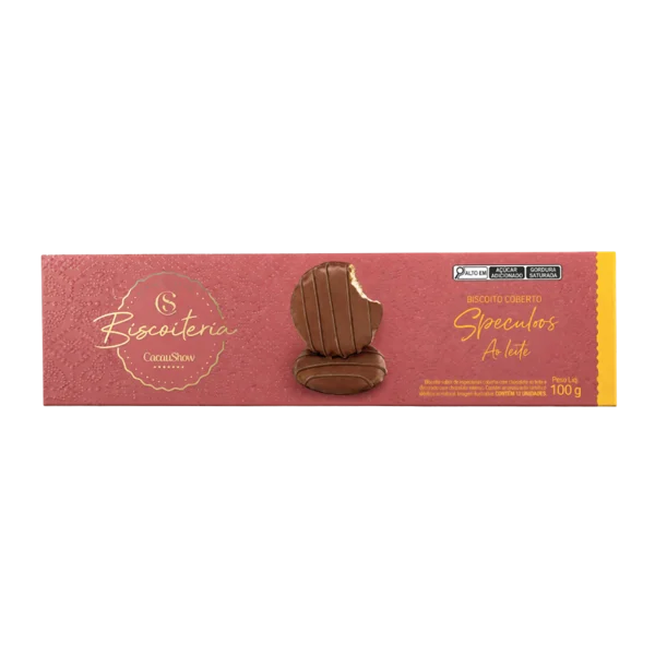Biscoito Caramelizado ao Leite 100g