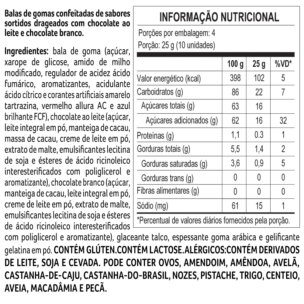 Drageado Chocomonstros 100g, , large. image number 6