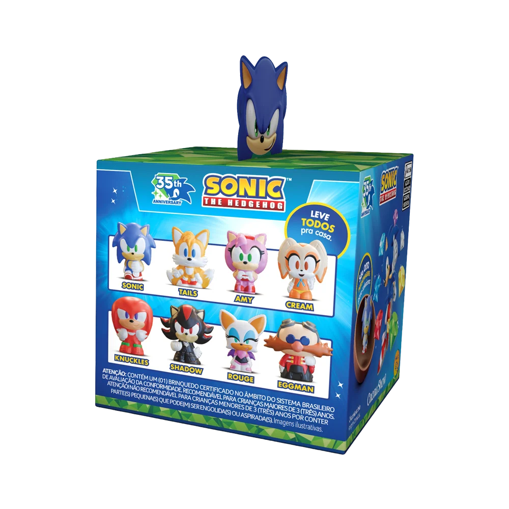 Caixa Surpresa do Sonic 47g, , large. image number 1