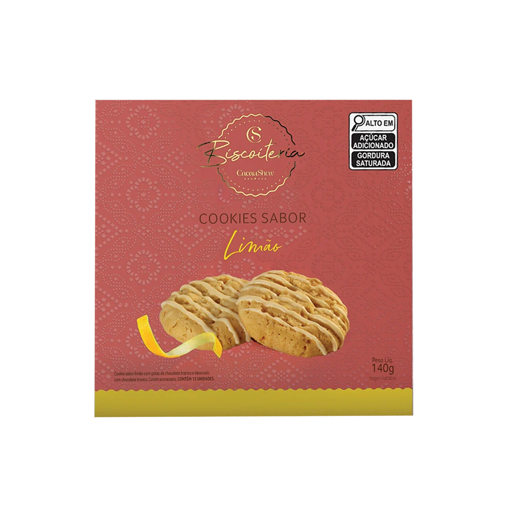 Cookies de Lim&atilde;o 140g, , large. image number 0