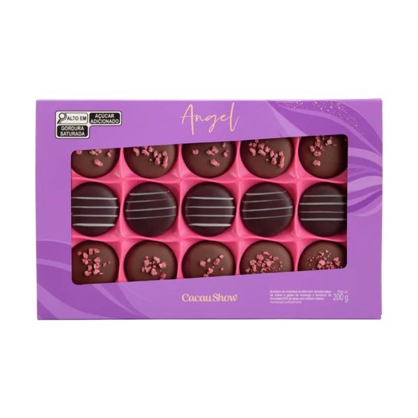 Caixa de Bombom Angel de Chocolate ao Leite 200g