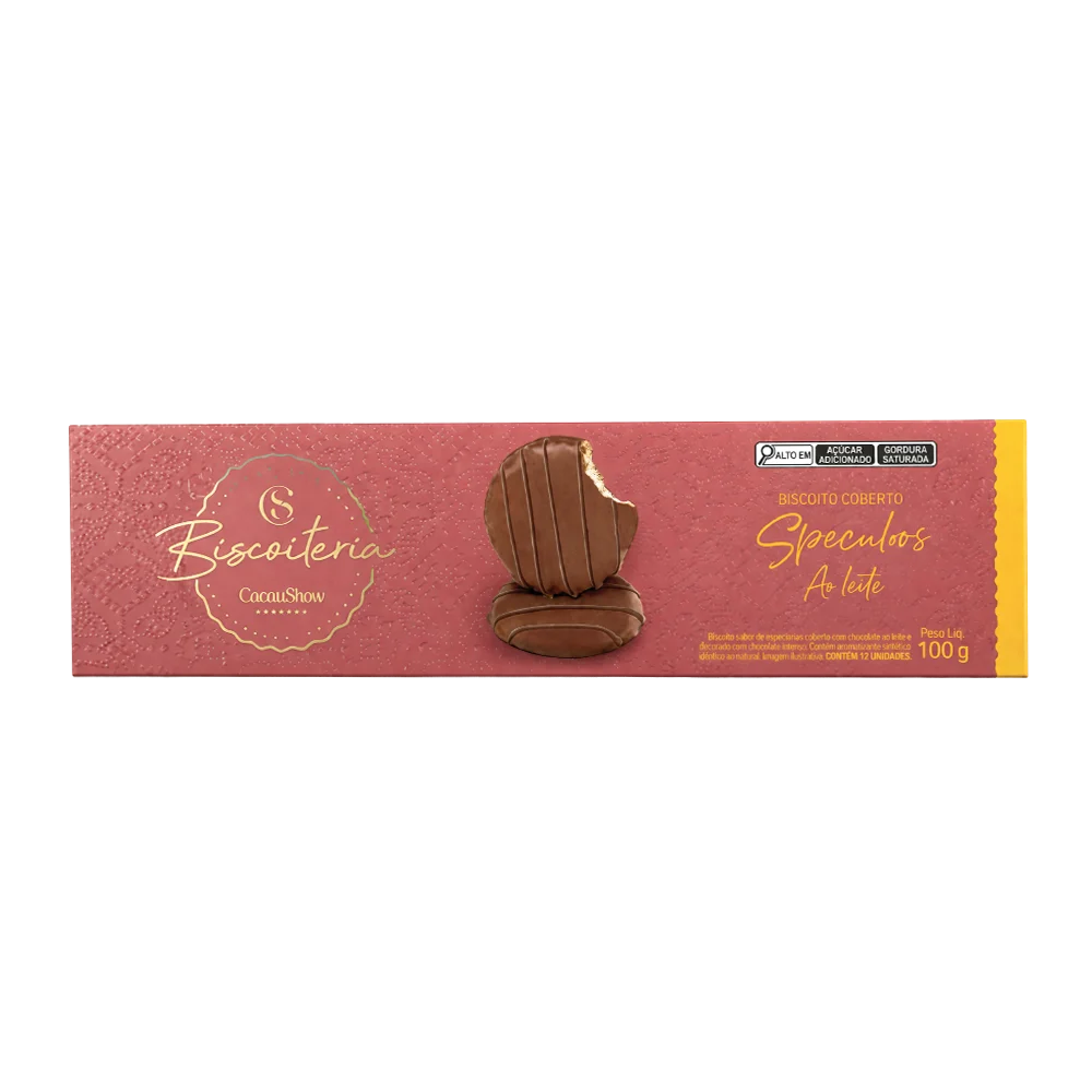 Biscoito Caramelizado ao Leite 100g, , large. image number 0