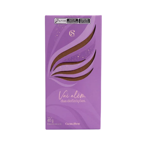 Tablete Mulheres de Chocolate ao Leite 40g