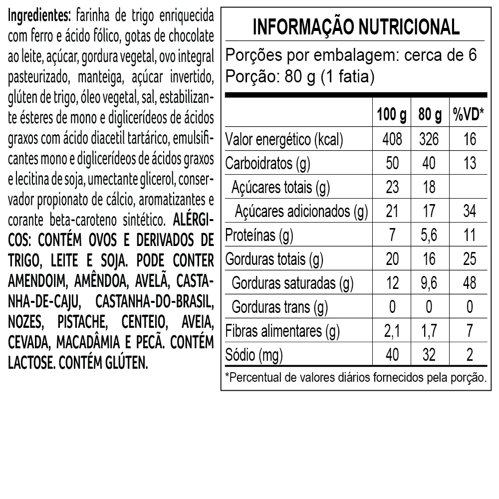 Panetone de Gotas 450g, , large. image number 2