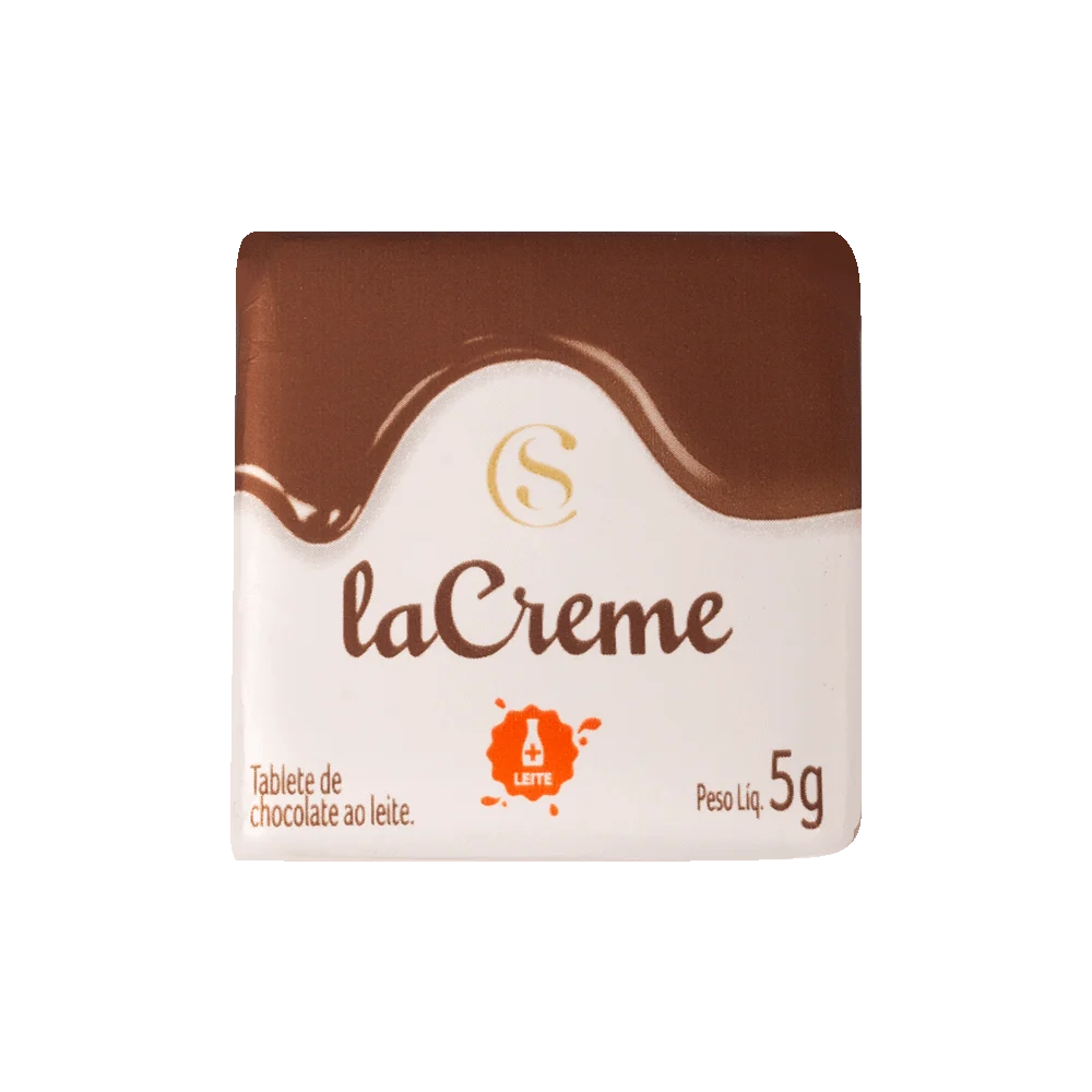 Tablete laCreme de Chocolate ao Leite 5g, , large. image number 0
