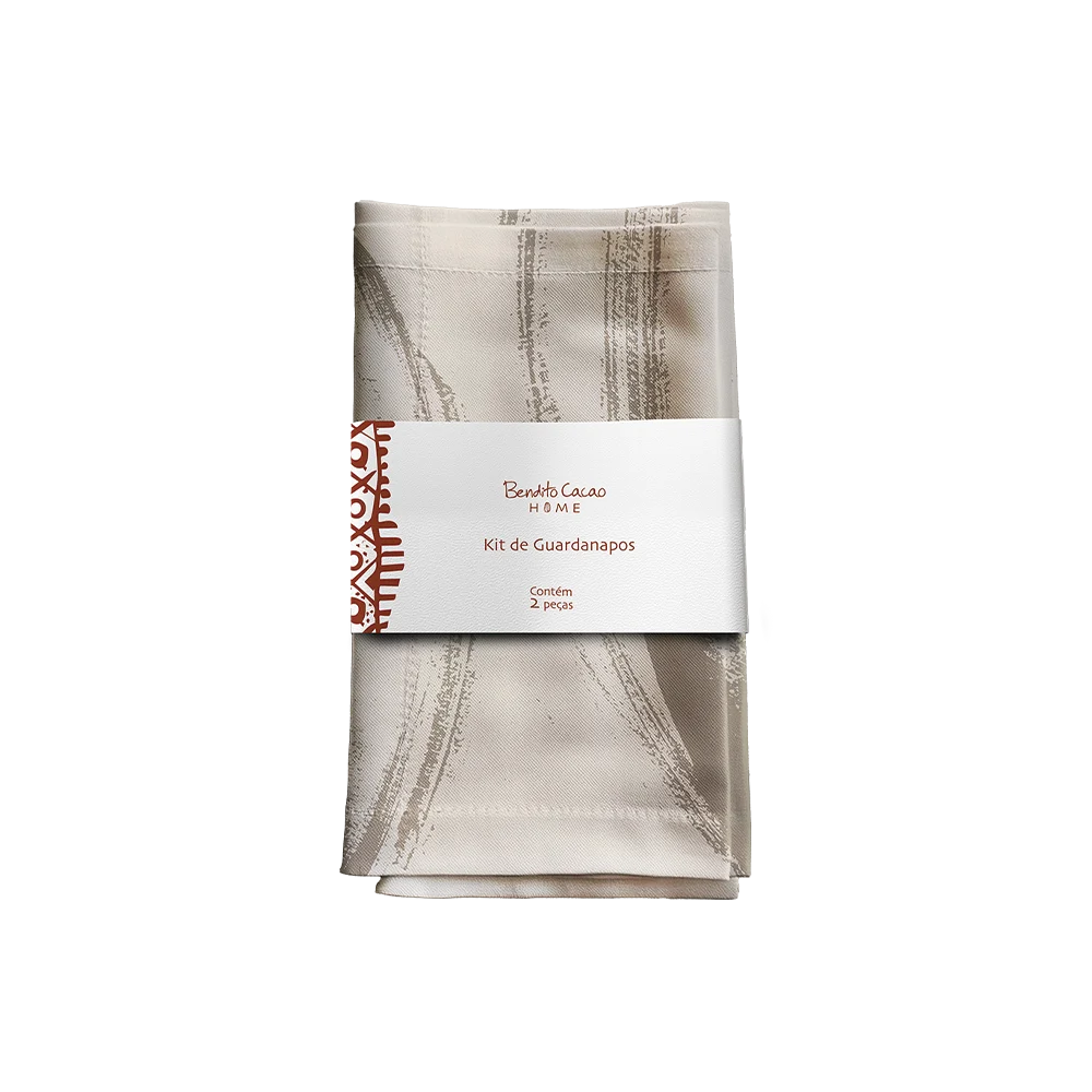 Kit 2 Guardanapos Off White Bendito Cacao, , large. image number 0