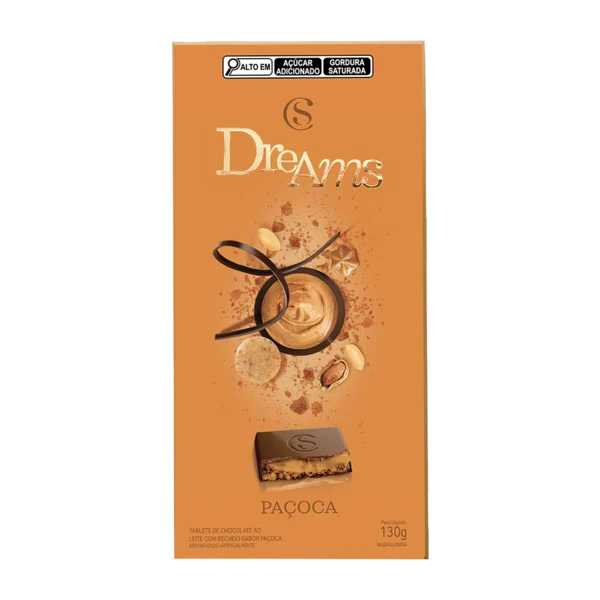 Tablete Dreams de Pa&ccedil;oca 130g