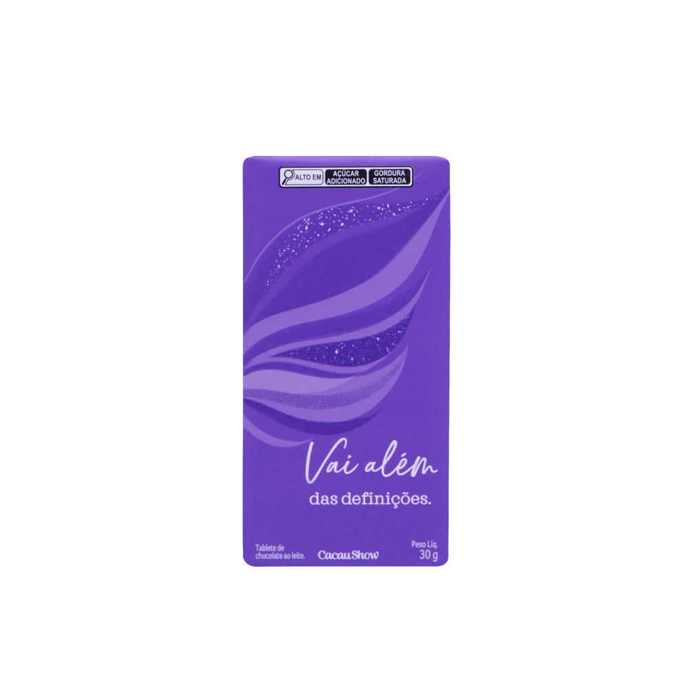 Tablete de Chocolate ao Leite Mulheres 30g, , large. image number 0