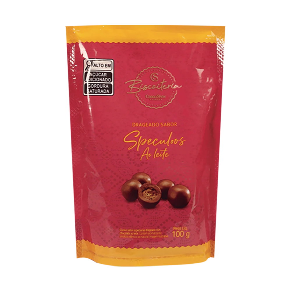 Drageado Biscoiteria Speculoos 100g, , large. image number 0