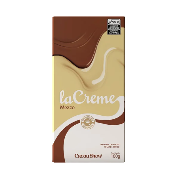 Tablete laCreme de Chocolate Mezzo 100g