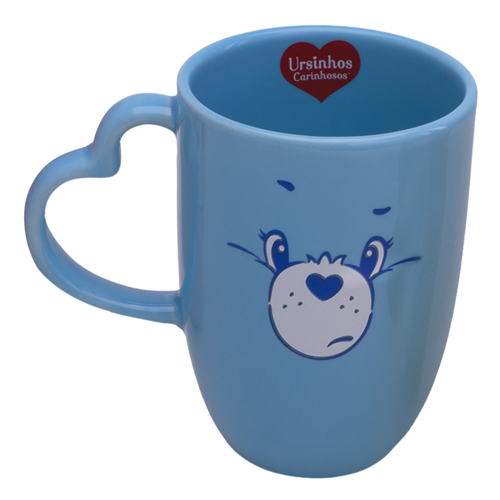 Caneca Ursinhos Carinhosos Zangadinho Azul 350ml, , large. image number 0