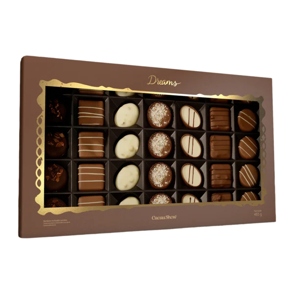 Caixa de Bombons Gourmet 465g