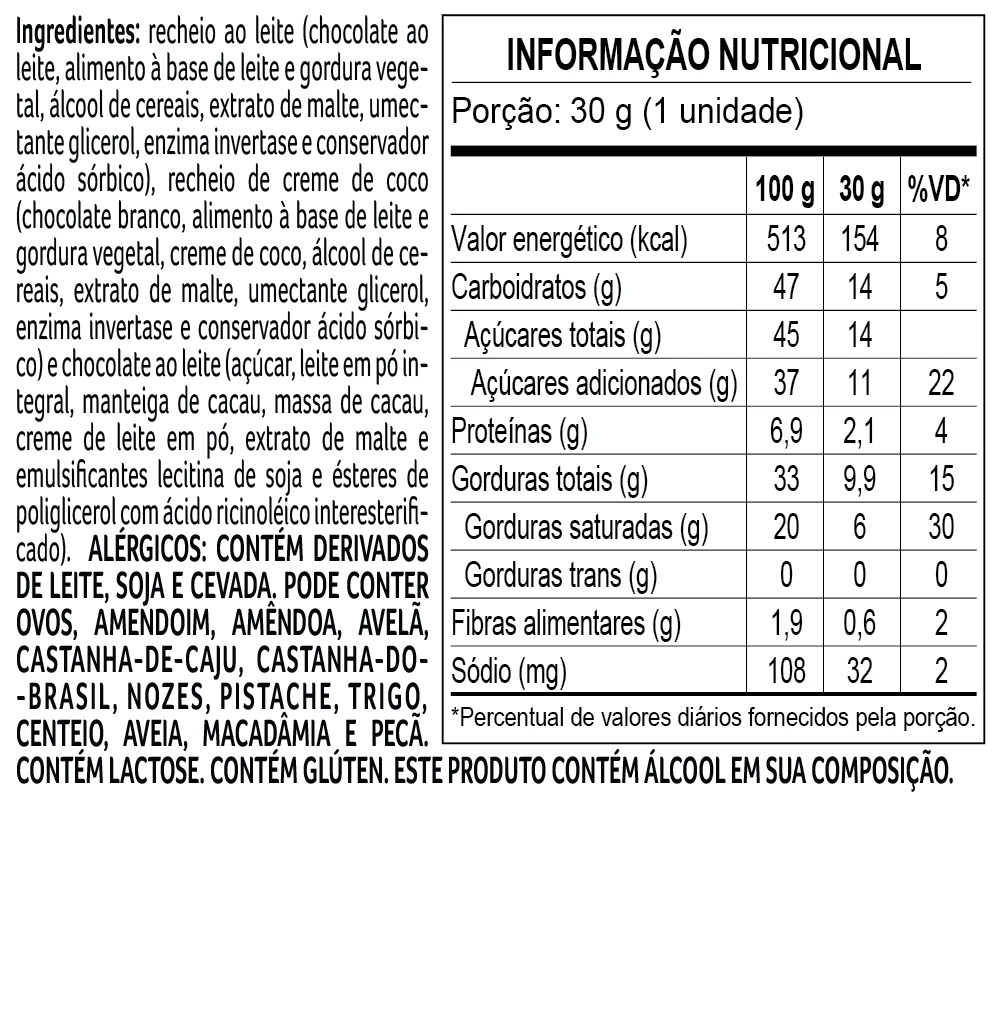 Trufa Coco 30g, , large. image number 1
