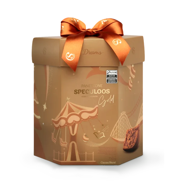 Panetone Dreams Speculoos Gold 750g