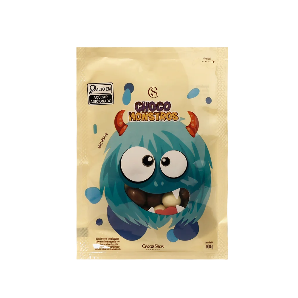 Drageado Chocomonstros 100g, , large. image number 1