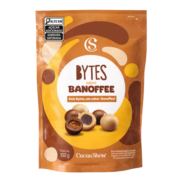 Drageado Bytes de Banoffee 100g
