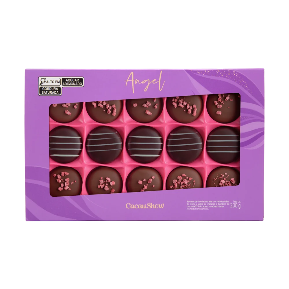 Caixa de Bombom Angel de Chocolate ao Leite 200g, , large. image number 0