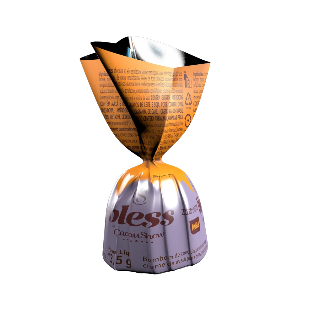 Bombom Bless Zero Lactose Avel&atilde; 13,5g, , large. image number 0
