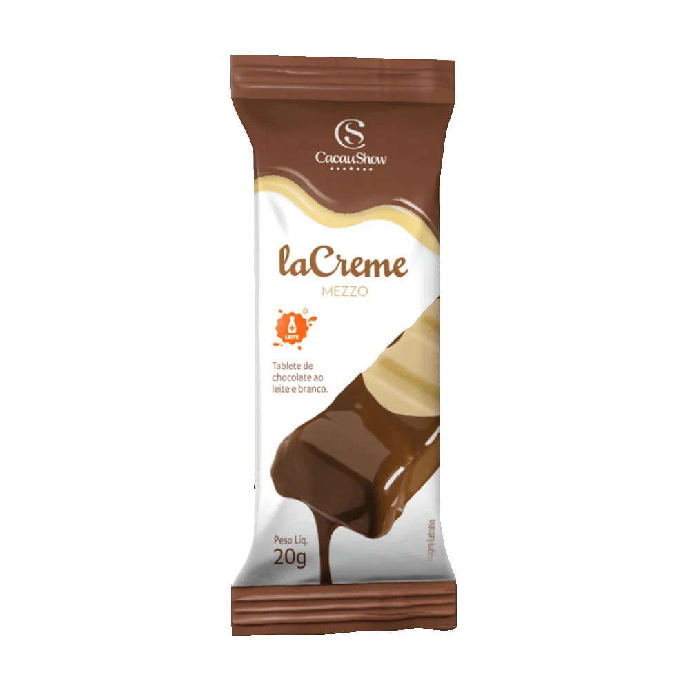 Tablete laCreme de Chocolate Mezzo 20g, , large. image number 0