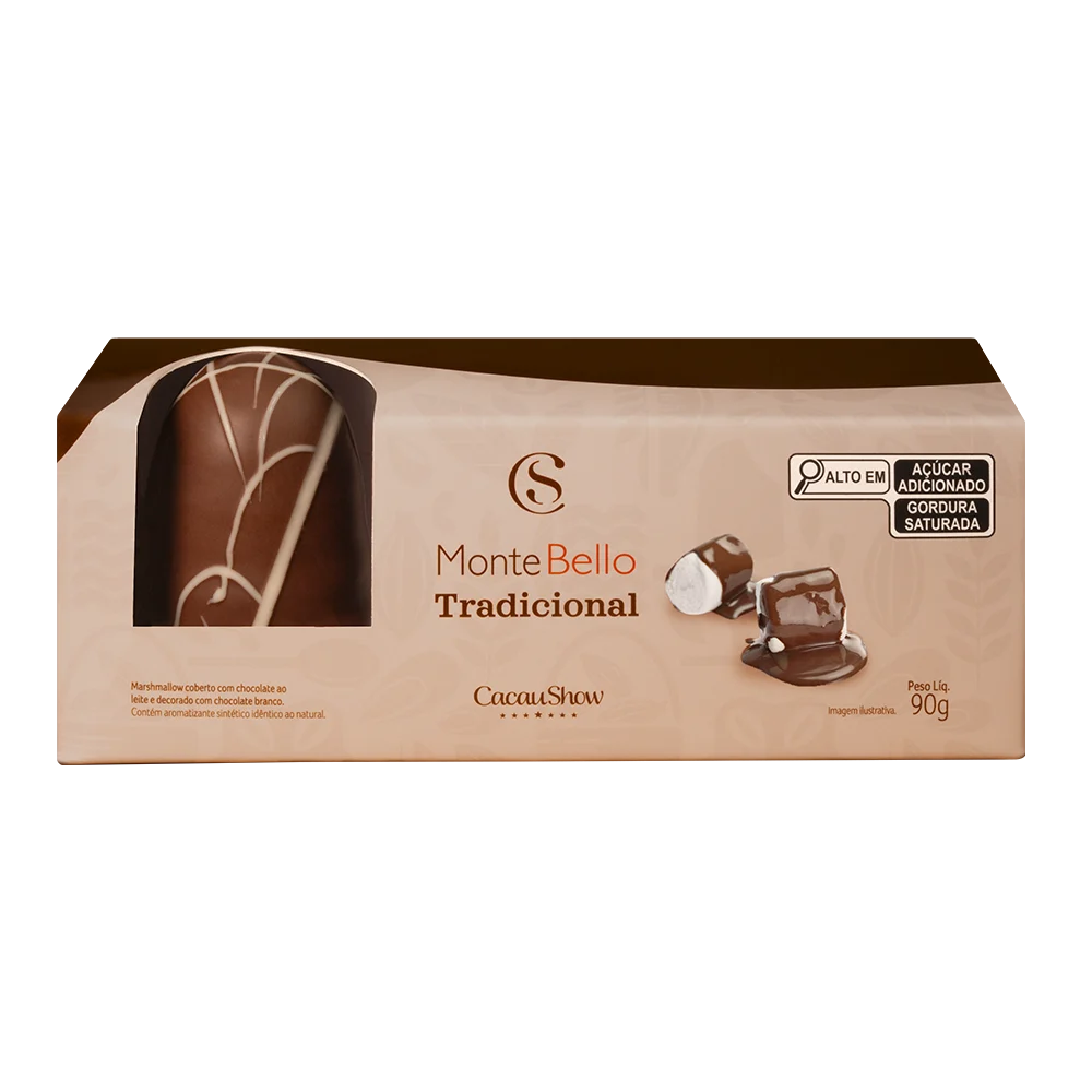 Marshmallow MonteBello Tradicional 90g, , large. image number 0