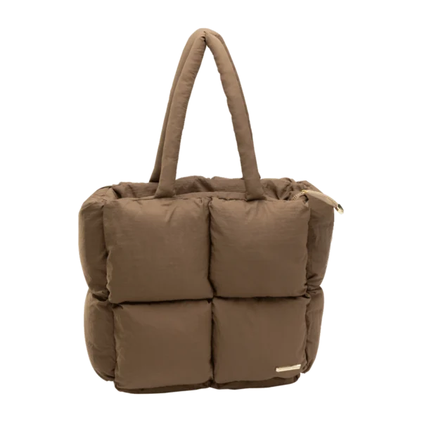 Bolsa Puffer Marrom Cacau Show