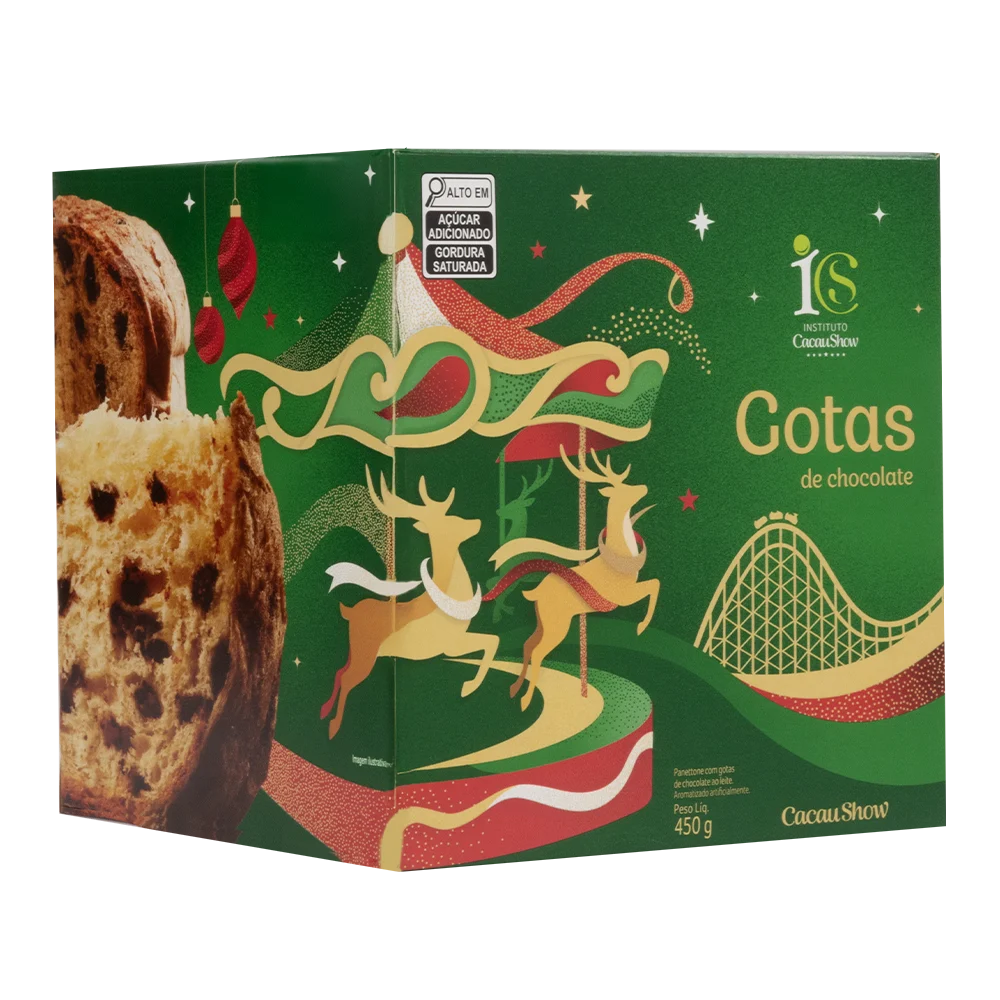 Panetone de Gotas 450g, , large. image number 1