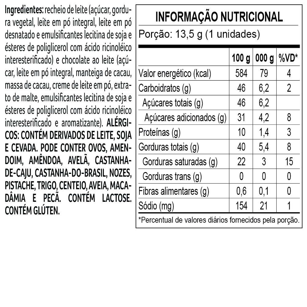 Lata Batm&oacute;vel com Trufas de Chocolate 108g, , large. image number 2