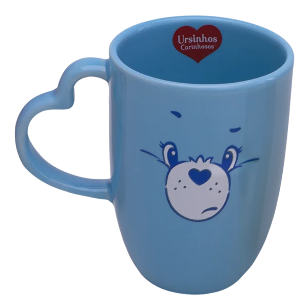 Caneca Ursinhos Carinhosos Zangadinho Azul 350ml