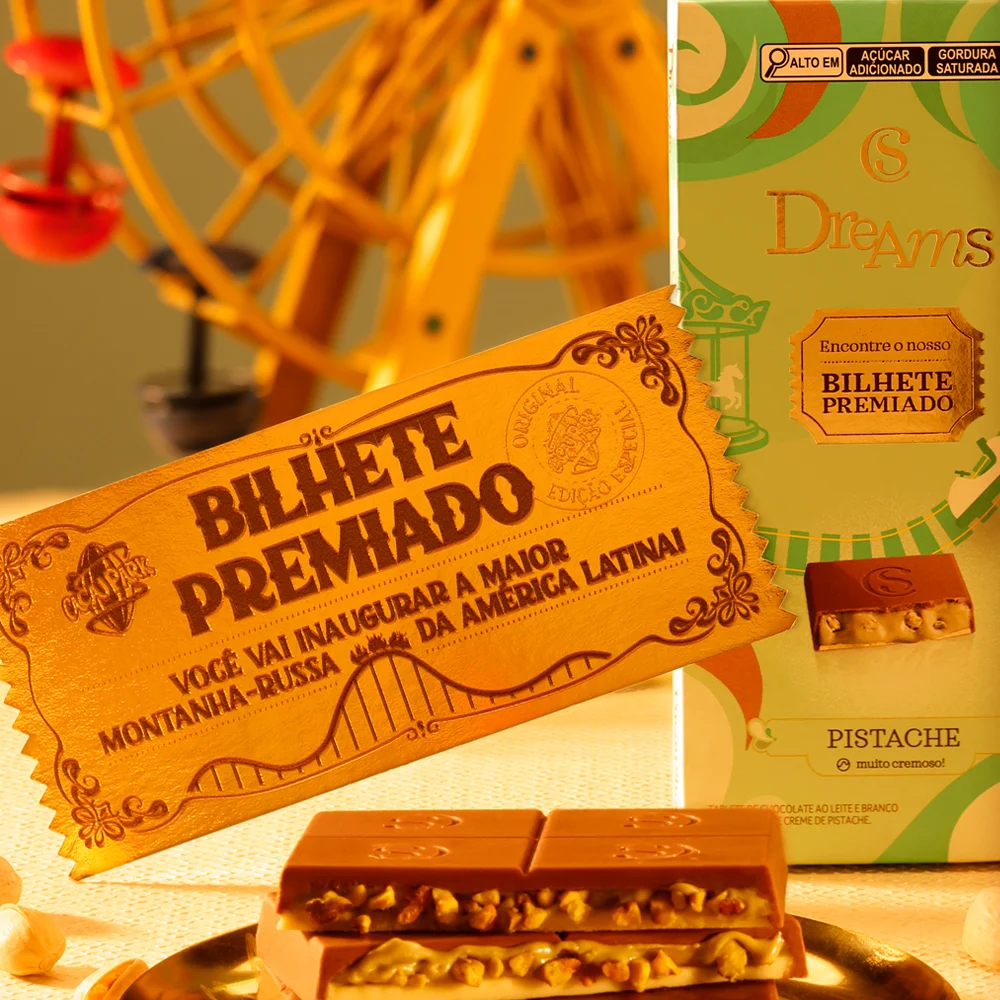 Tablete Dreams Pistache Edi&ccedil;&atilde;o Especial 130g, , large. image number 1