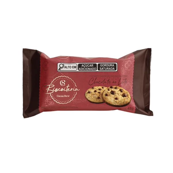 Cookies Banhado com Gotas de Chocolate ao Leite 48g