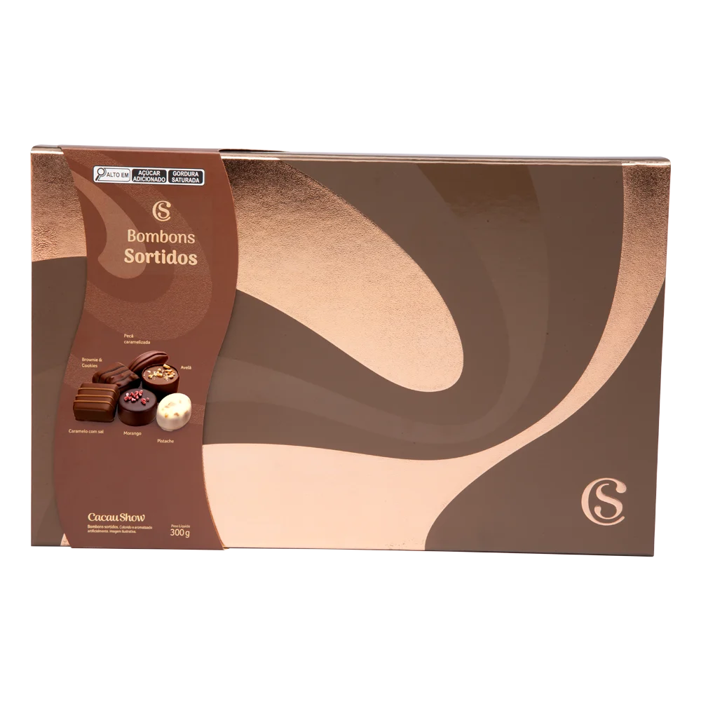 Caixa de Bombons Sortidos Cacau Show G 300g, , large. image number 0