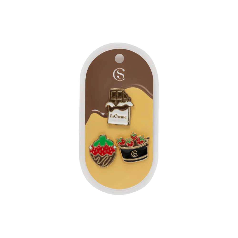 Kit Pins laCreme + Morango + Fondue, , large. image number 0