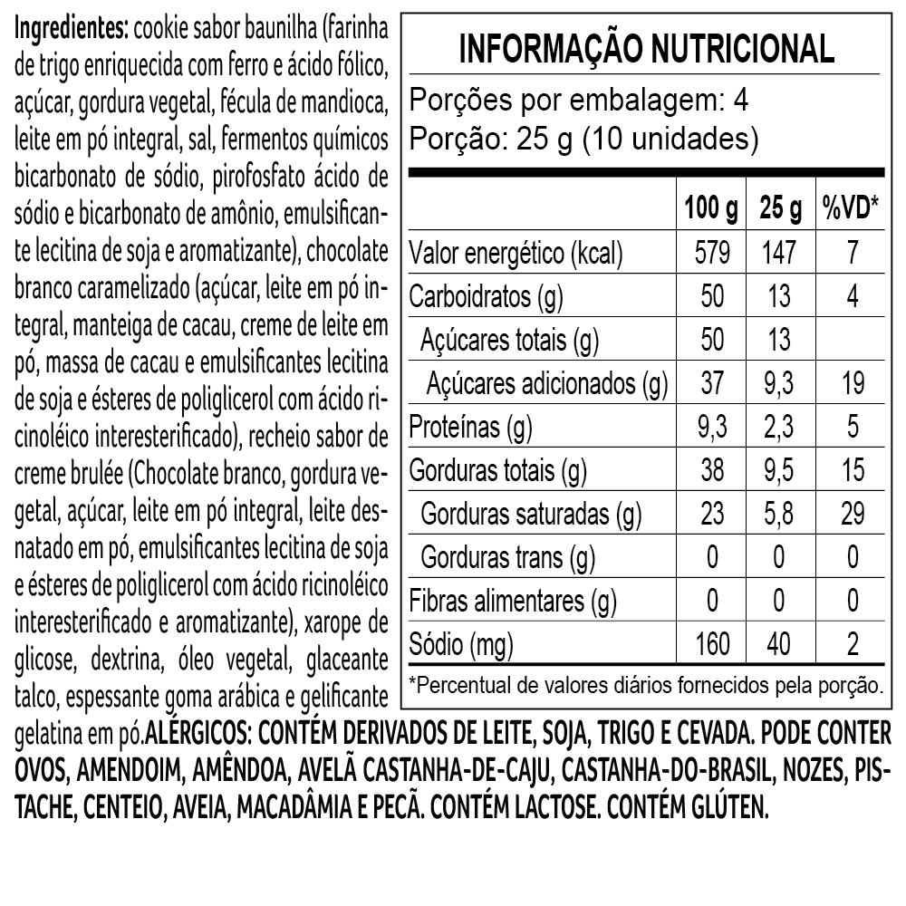 Drageado Bytes&nbsp;Cr&egrave;me Br&ucirc;l&eacute;e Fran&ccedil;a 100g, , large. image number 2