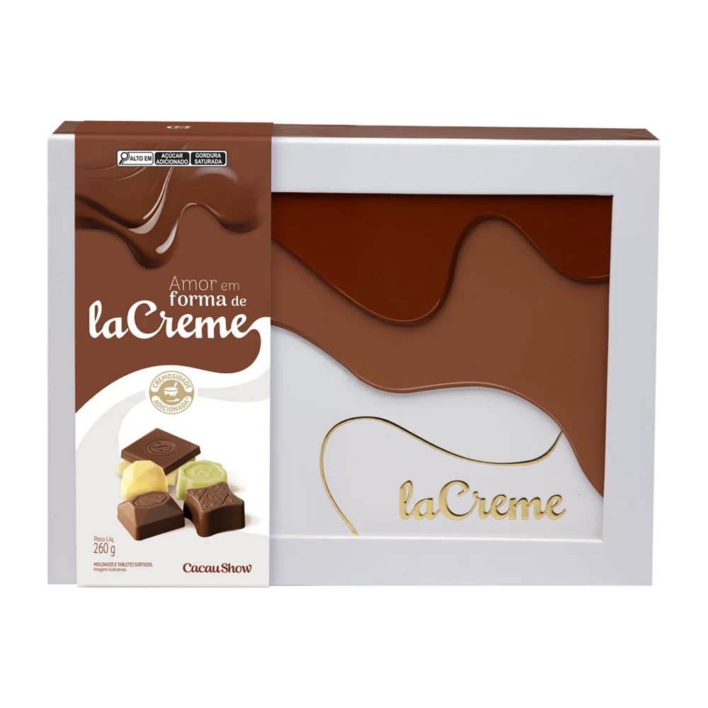 Caixa de Bombons e Tabletes laCreme Sortidos 260g, , large. image number 0
