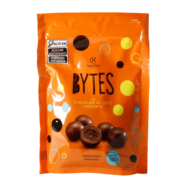 Drageado Bytes ao Leite Crocante 100g