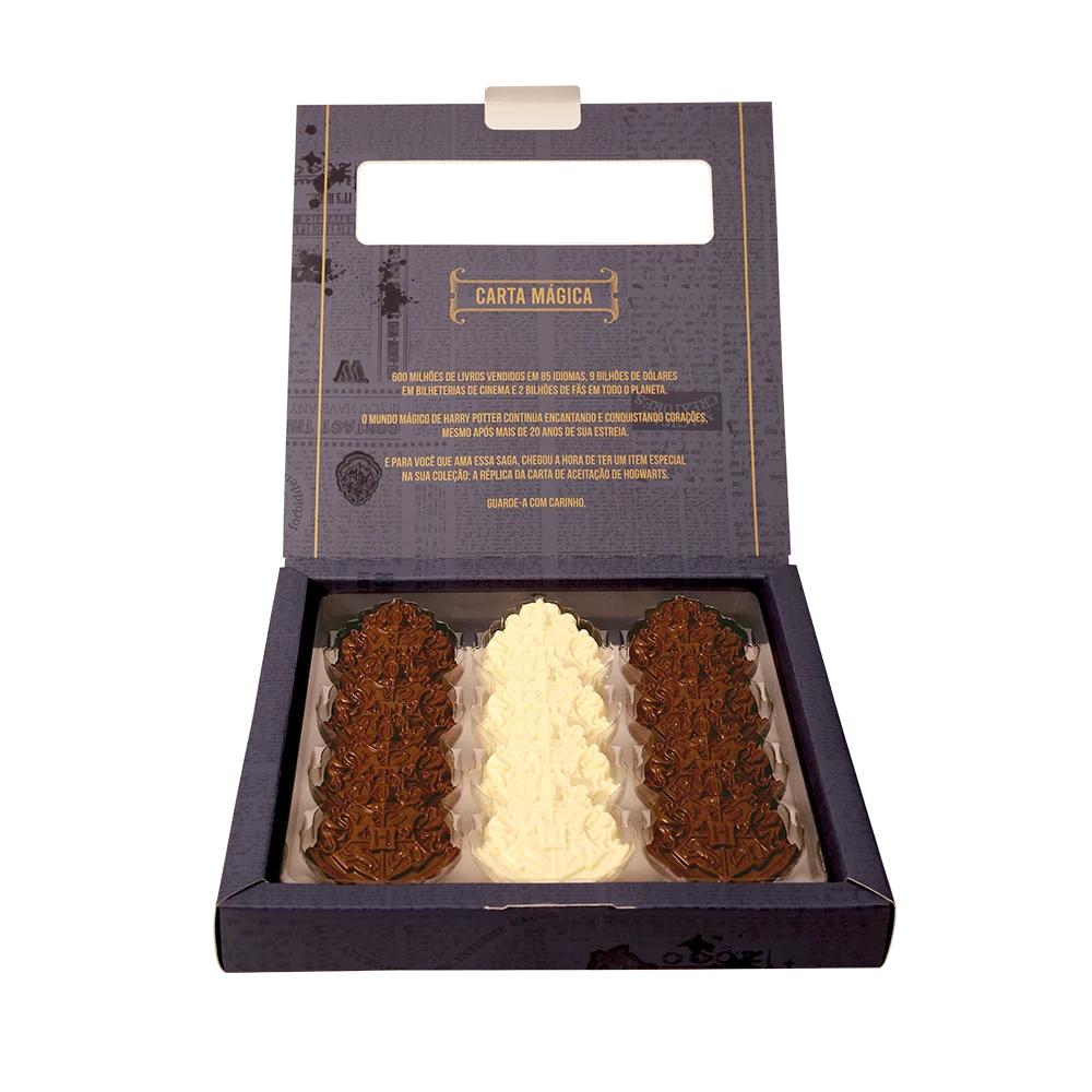 Caixa Bras&atilde;o Harry Potter 140g, , large. image number 1