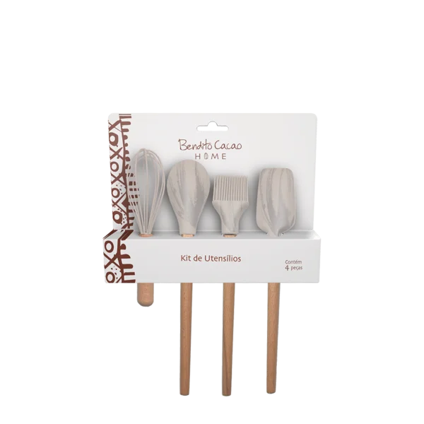 Kit Utens&iacute;lios Off White Bendito Cacao