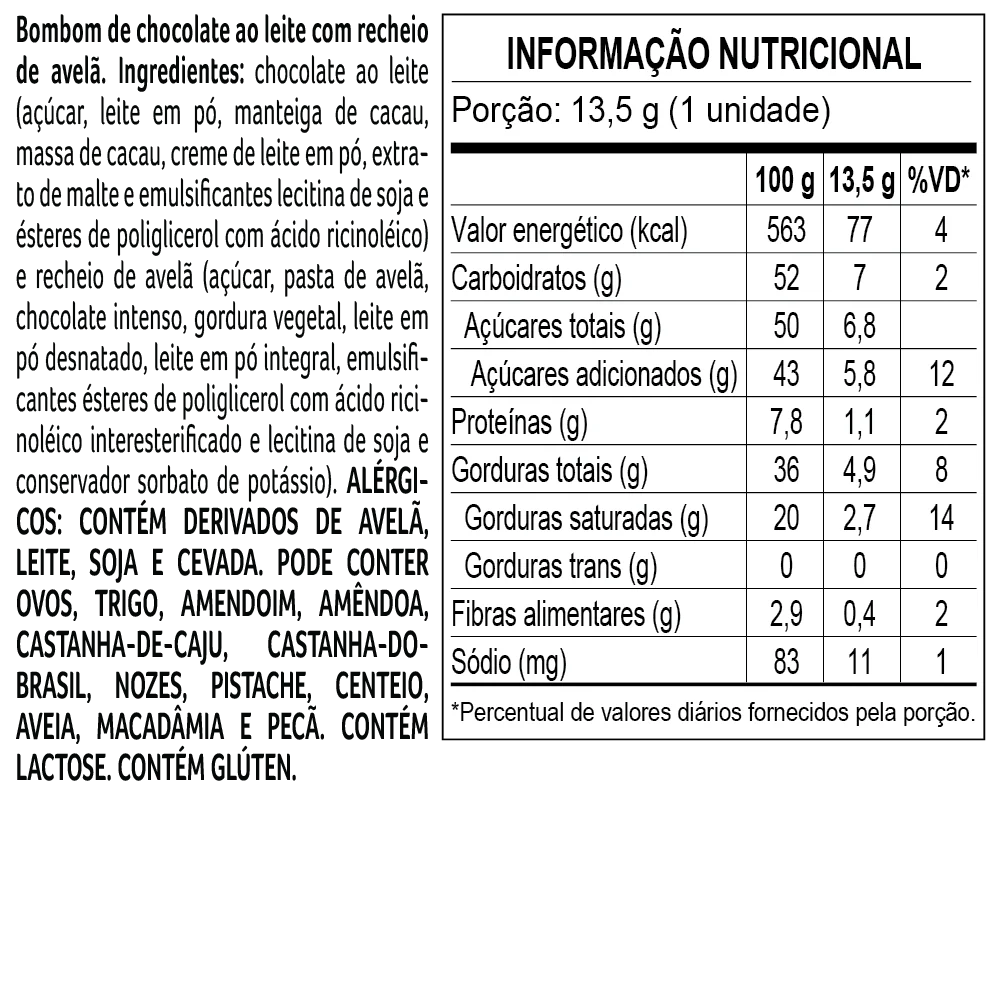 Lata de Cora&ccedil;&atilde;o com Bombons de Doce de Leite e Brigadeiro 100g, , large. image number 1