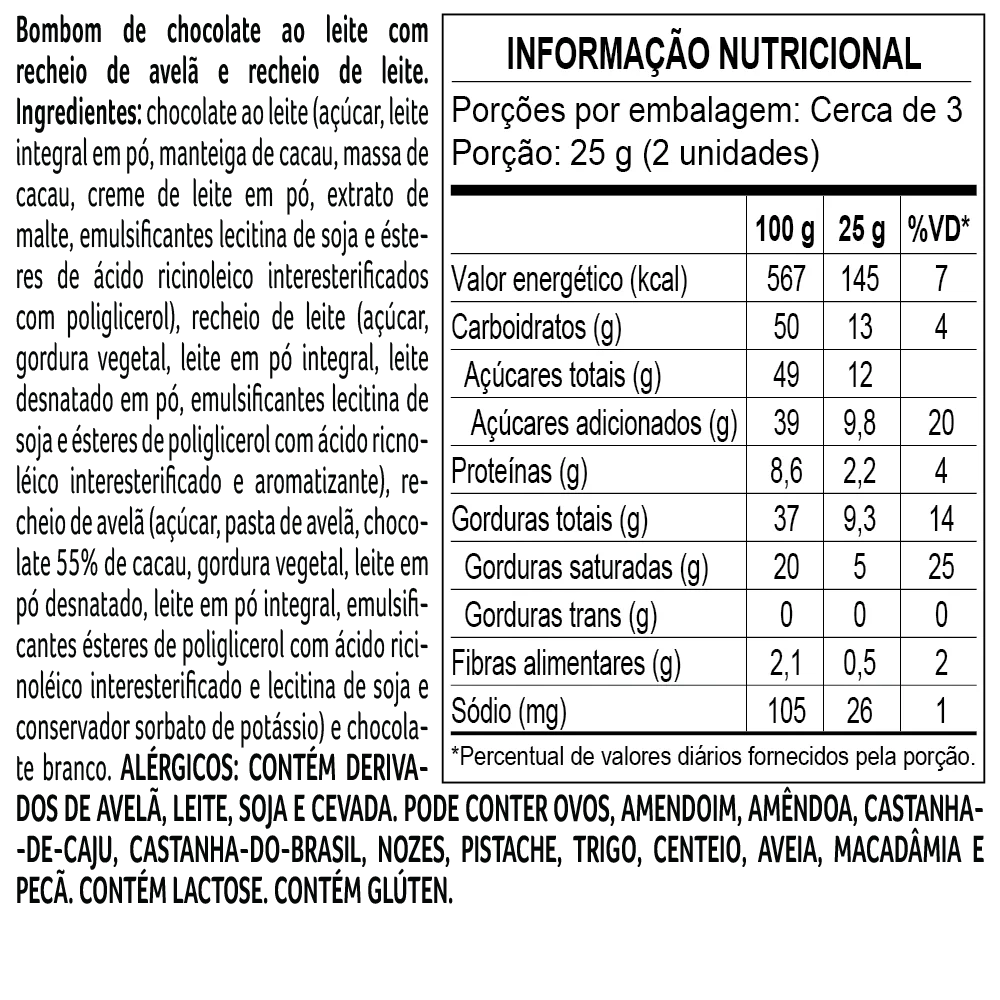 Caixa de Bombons Sortidos Angel Cora&ccedil;&atilde;o 290g, , large. image number 3