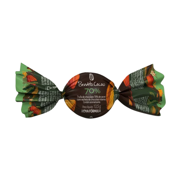 Trufa Bendito Cacao de Chocolate 70% 13,5g